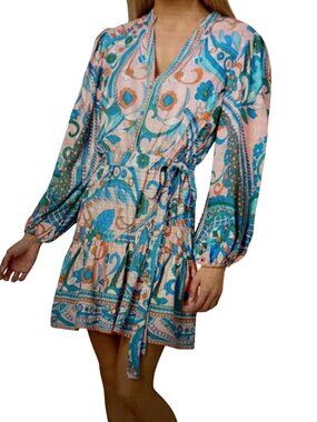 Adrianna Papell Women's Printed Shirtdress  Size 10 NWT
